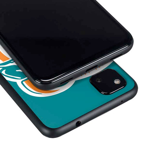 NFL Miami Dolphins Retro Logo Google Pixel 4a Skin